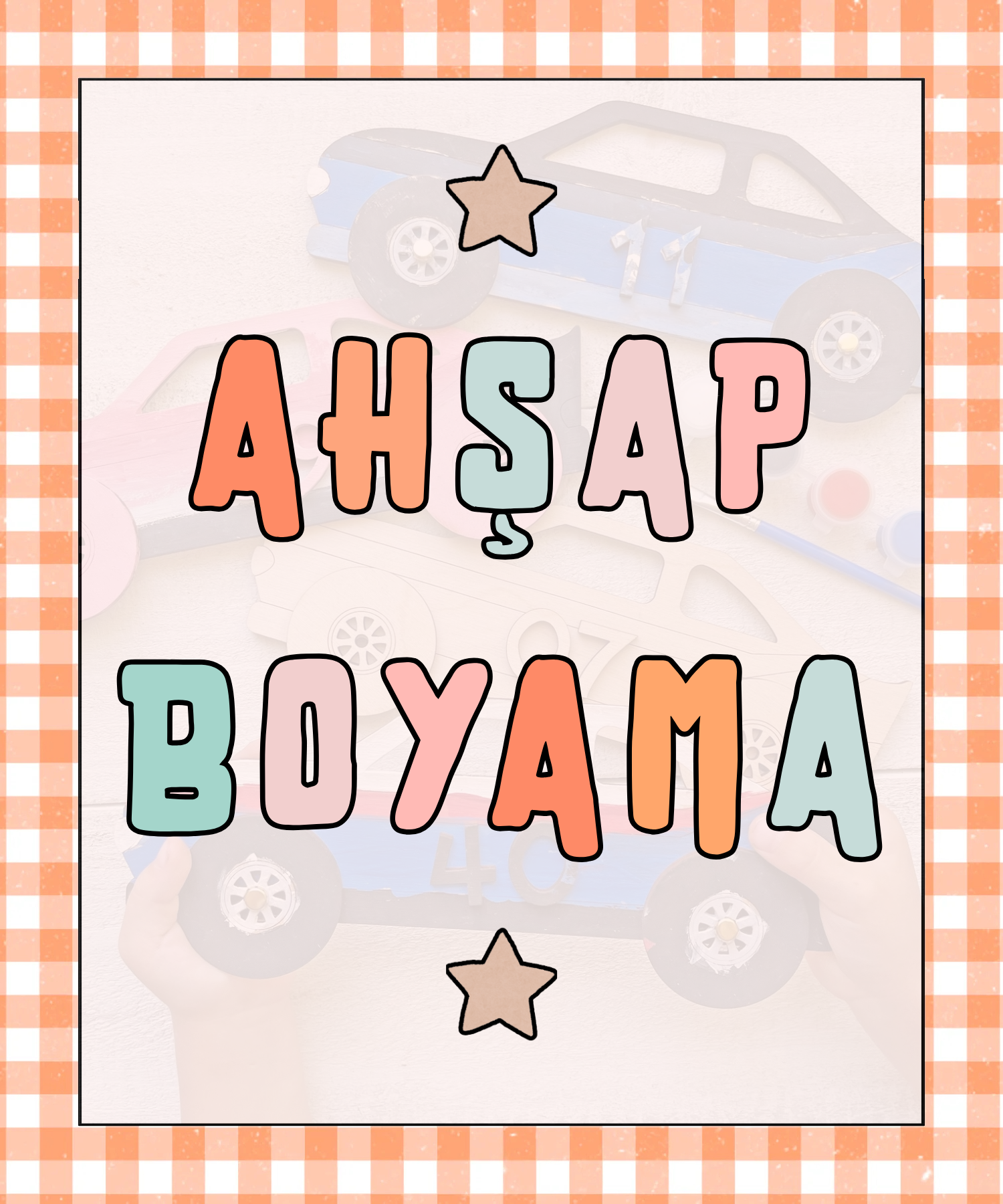 Ahşap Boyama Setleri