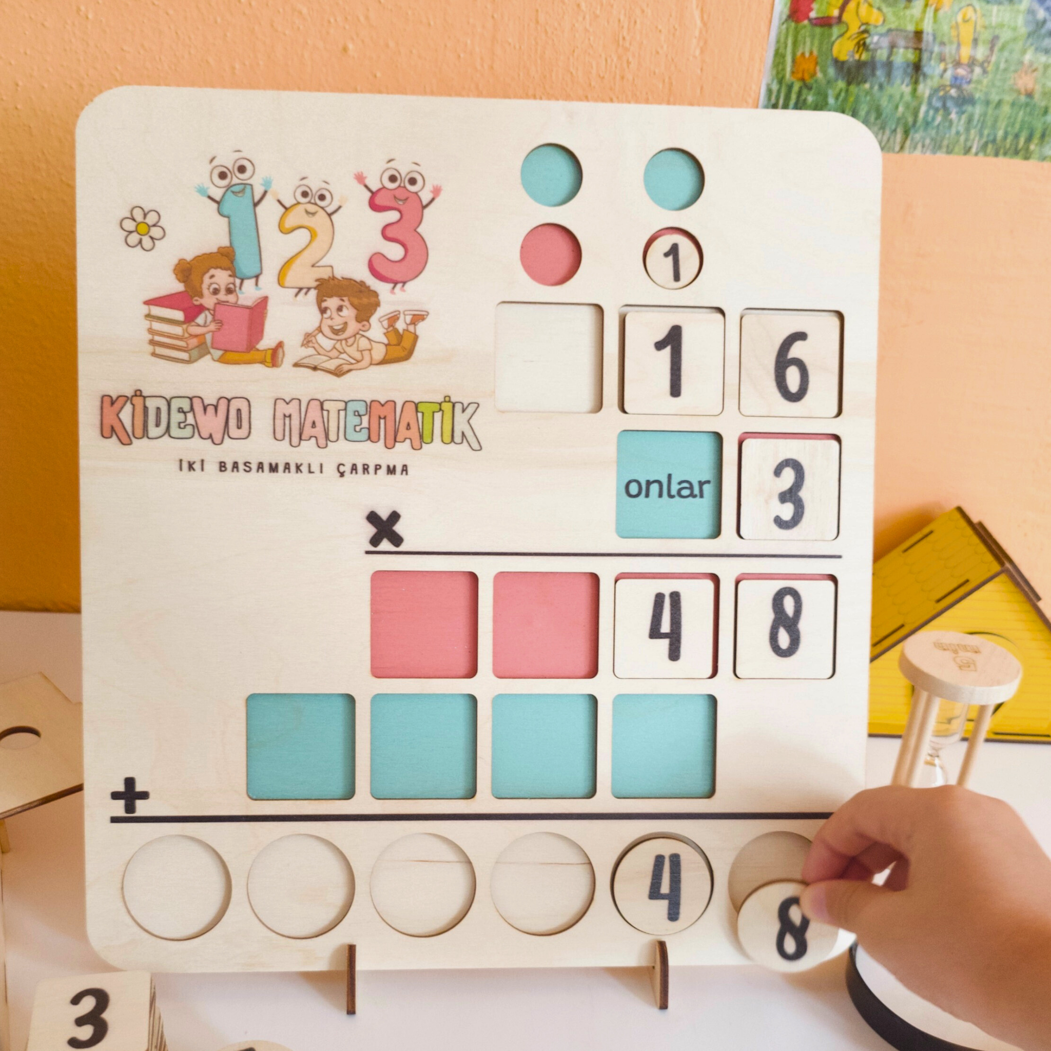 Kidewo | İki Basamaklı Ahşap Çarpma