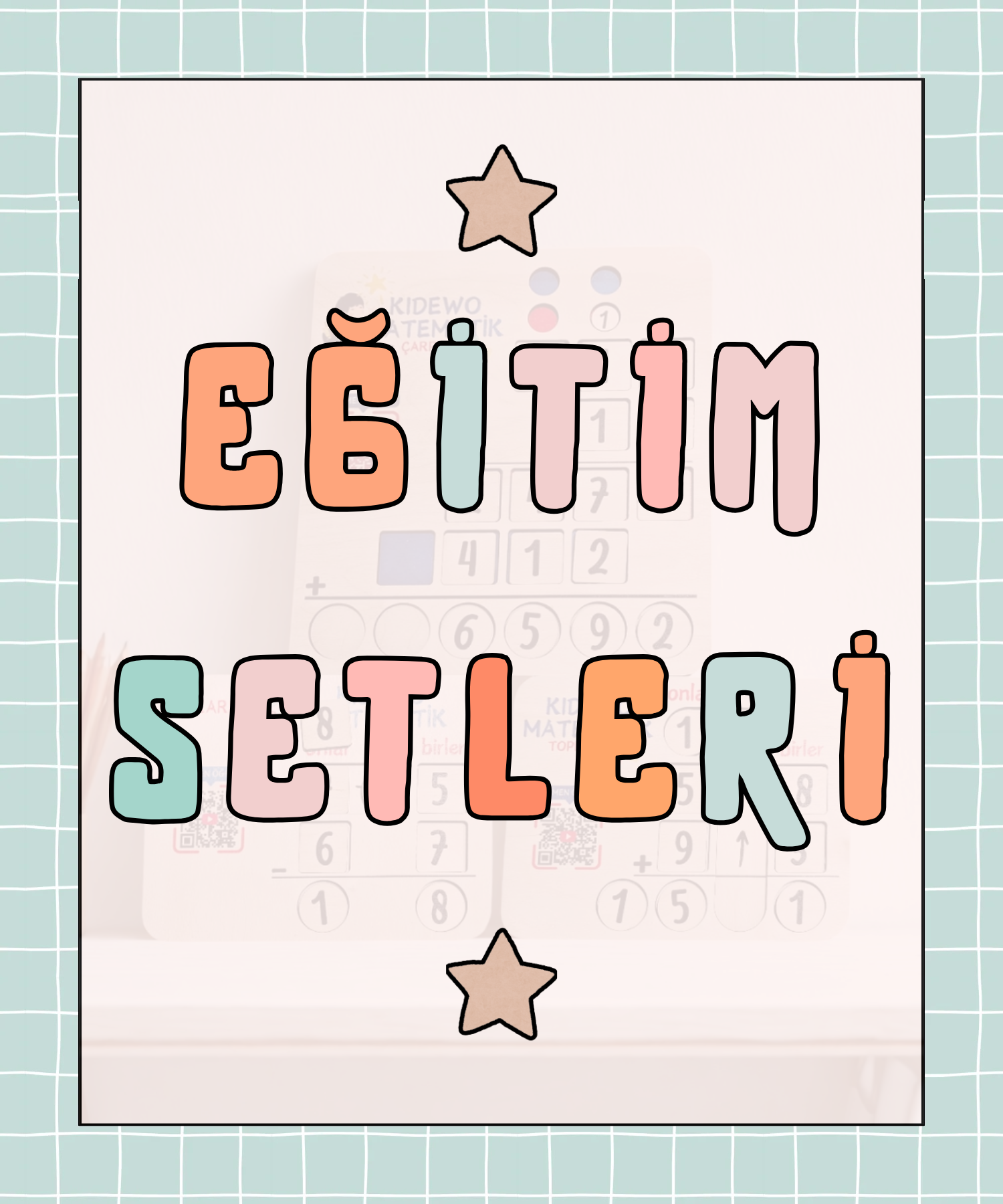 Ahşap Eğitim Ürünleri